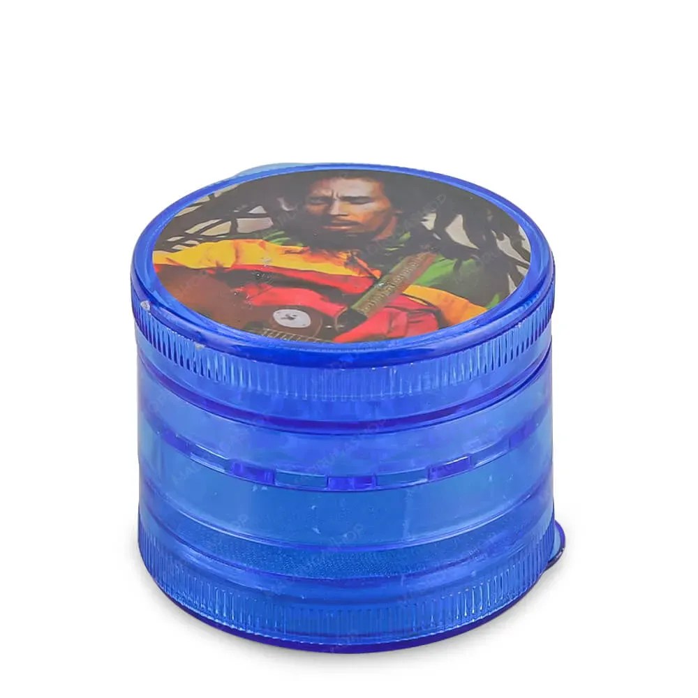 4 - Dichavador Estampado dichavador azul com estampa do bob marley