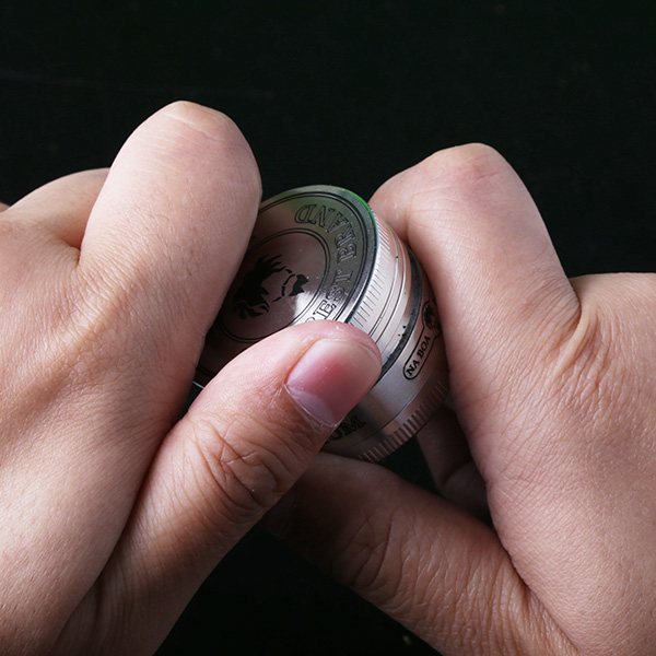 girando o dichavador